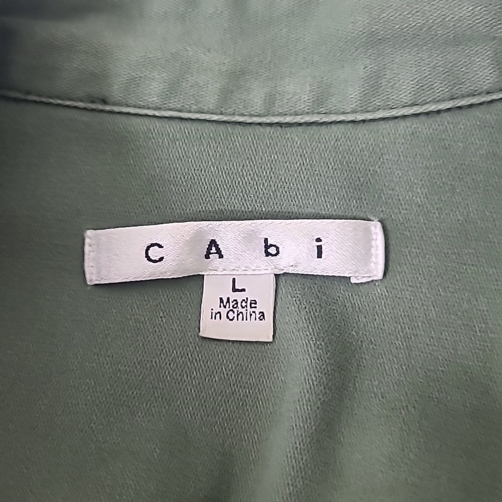 Cabi army inspired button front jacket - image 9